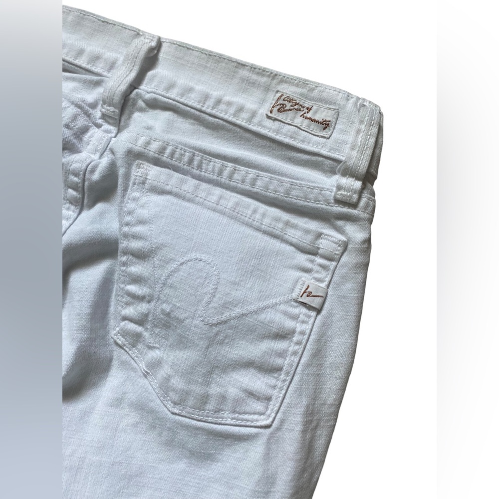 Citizens of Humanity | Size 24/XS white cropped Kelly jean - Picture 9 of 14